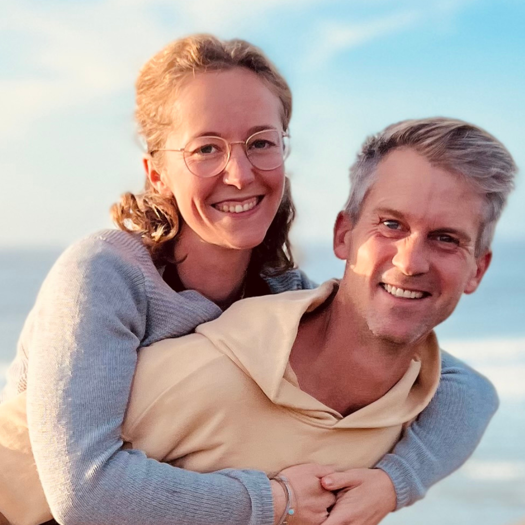 Sonja und Paul am Meer